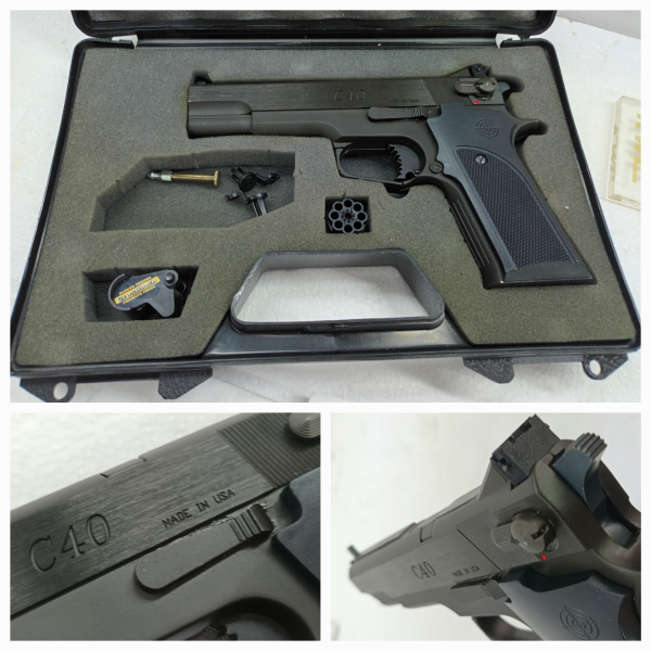 LUFTPISTOLE *** USA Colt C40 *** Kal.4,5(.177) *** + 2 Magaz. + Koffer *** TOP ANGEBOT – Bild 4