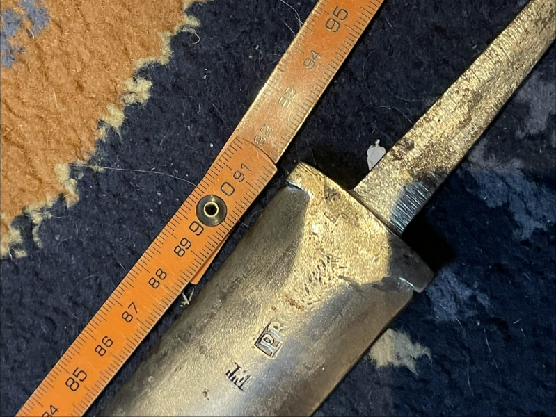 Alte Klinge für Tapier oder Pallasch 17/18 Jhd – immagine 4