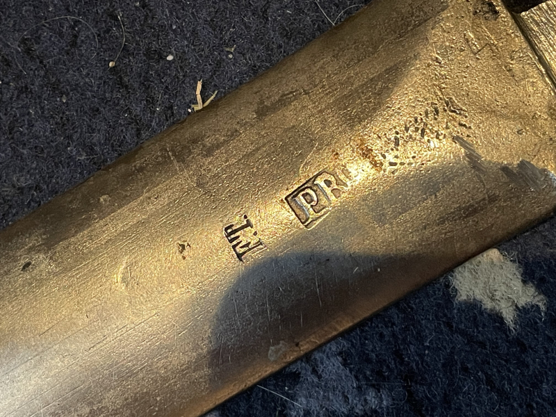 Alte Klinge für Tapier oder Pallasch 17/18 Jhd – immagine 2