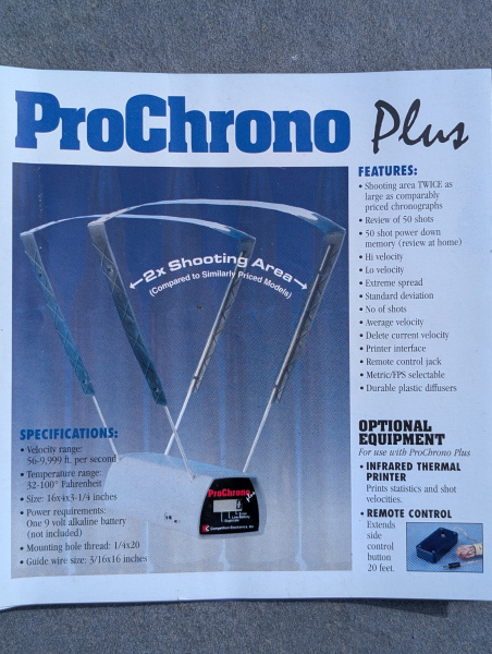 Chrony Geschwindigkeits Messgerät – Bild 2