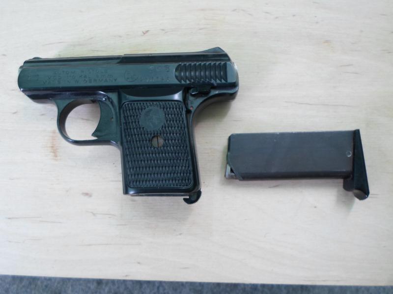 Start / Alarmpistole SM Mod. 110, 8 mm Knall in OVP – Bild 6