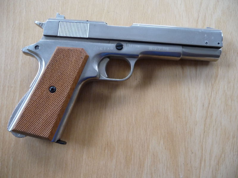 ME 800 General Sammlerpistole 8mm Knall / Gas Chrom Melcher – Bild 2