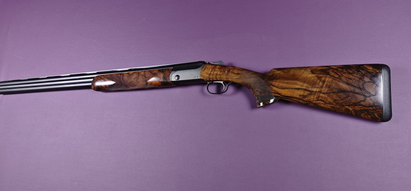 Bockdoppelflinte Blaser F16 Game 12/76 Läufe 76cm Holzklasse 8 – Bild 3