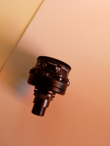 Gehmann 6-Farbfilter mit Iris-Diopterscheibe,.fast Neu – Bild 3