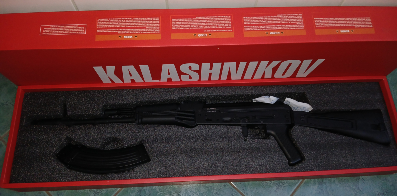 AK 74 Kalaschnikow AK 101 Vollmetall Kal. 4,5 CO 2 von GSG in OVP w. Yunker – Bild 4
