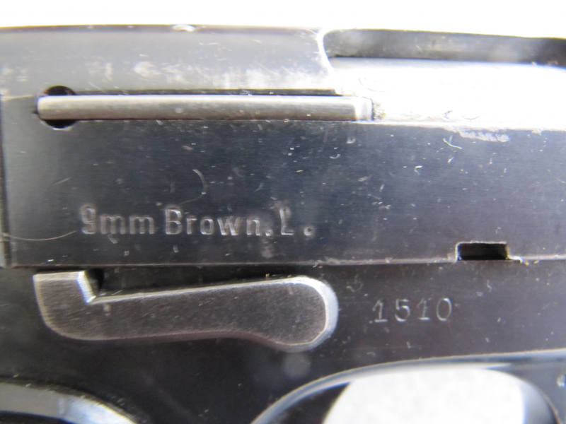 Pistole FN Herstal Belgien 9mm Brow. long – Bild 5