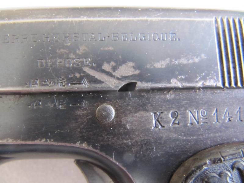 Pistole FN Herstal Belgien 9mm Brow. long – Bild 4