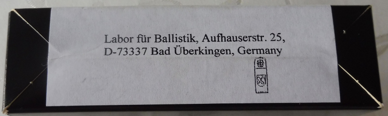 30 Patronen 8 x 75 RS Labor für Ballistik Nosler Partition 13,0 Gramm – Bild 3
