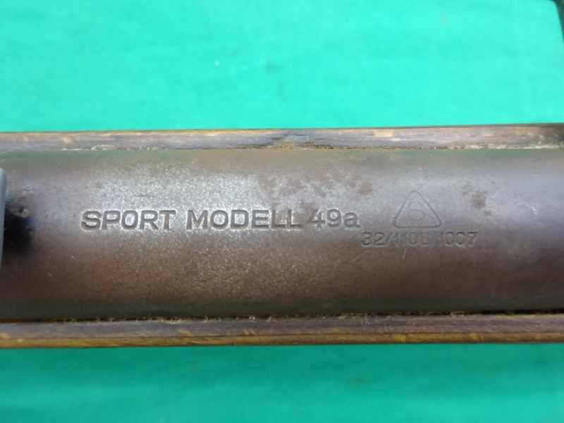 Haenel Sportmodell 49a Kaliber 4,4mm mit F-Zeichen – Bild 3