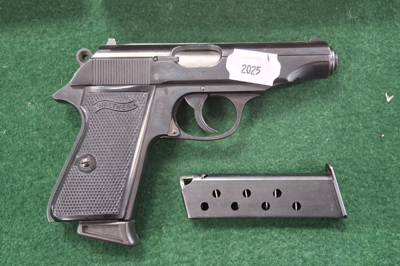 Halbautomatische Pistole Walter PP Kal. 7,65mm gebraucht – immagine 2