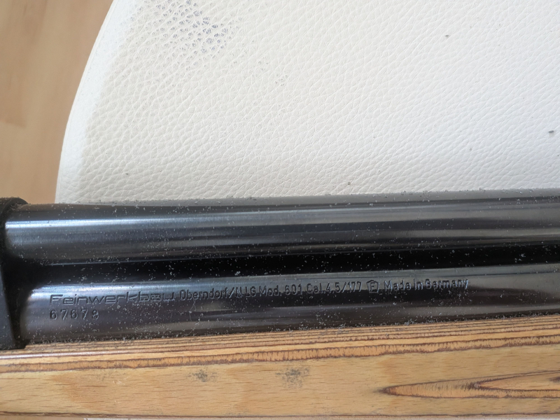 Feinwerkbau Luftgewehr Modell 601 – Bild 3