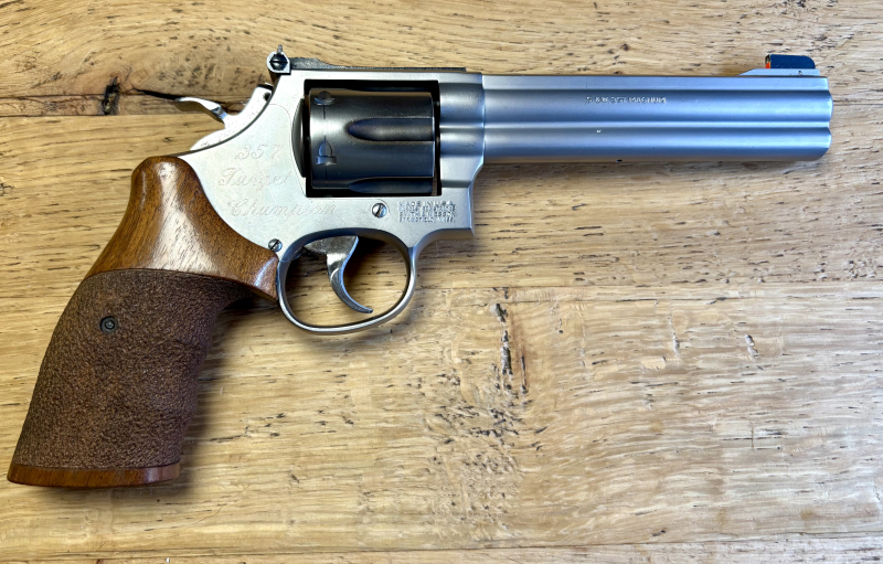 Revolver Smith & Wesson Mod. 686 Target Champion 6" Lauf .357Mag. – Bild 4