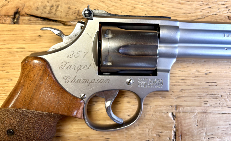 Revolver Smith & Wesson Mod. 686 Target Champion 6" Lauf .357Mag. – Bild 5