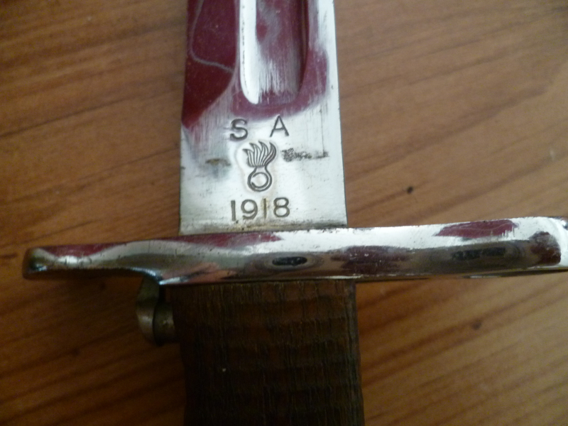 Bajonett USA US Model 1905 für Springfield verchromt 1918 – Bild 3