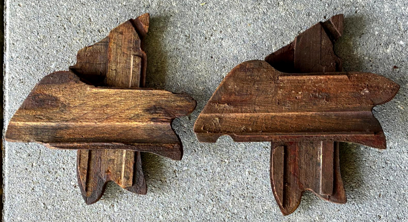 2 Paar originale Griffschalen für die 08 Pistole – imagen 3