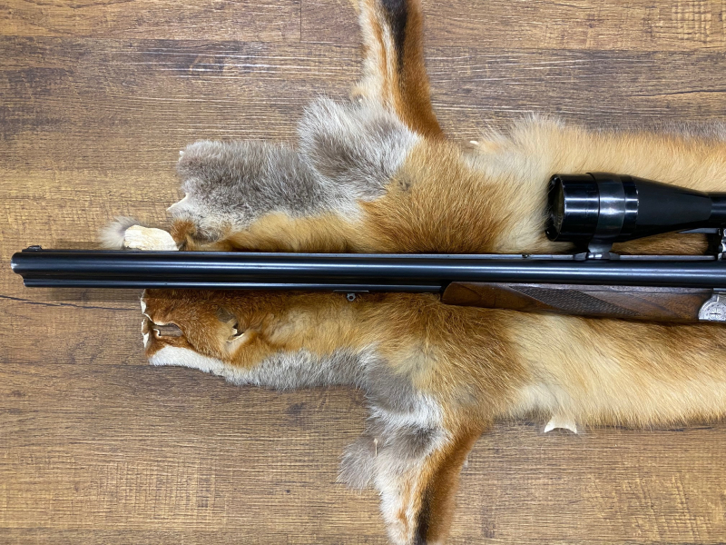 Suhler Jagdhütte 7x65R 16/70 mit EL .22WinMag – Bild 2