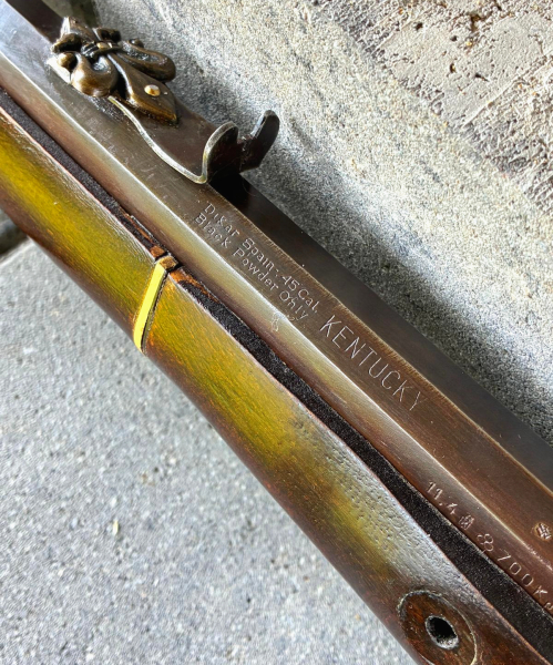 Kentucky Steinschlossgewehr-ohne Schloss- – Bild 3