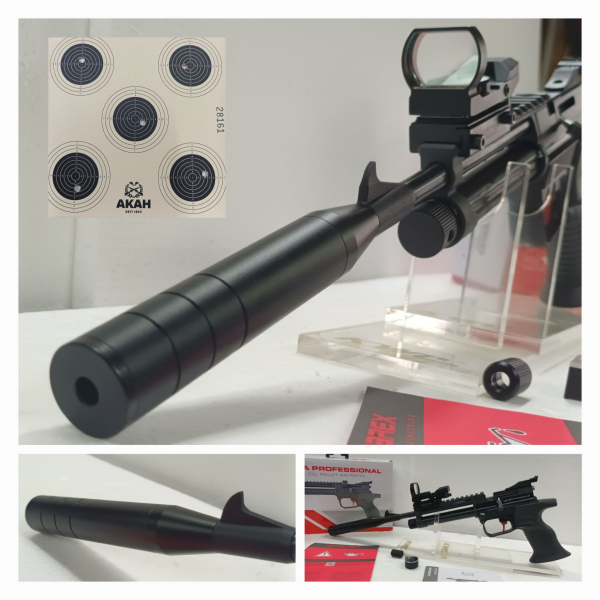 LUFTPISTOLE __ SPA Match __ KAL. 4,5 (.177) __ zzgl. Schalldämpfer + RedDot __ BITTE Text lesen – Bild 2