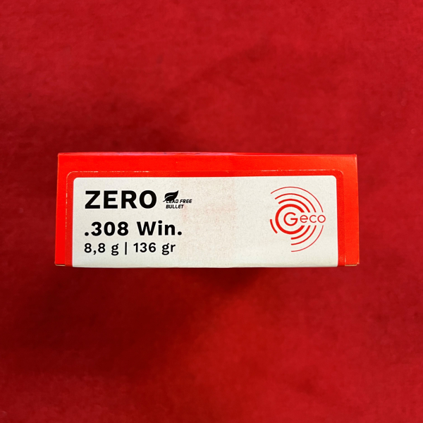 Geco Zero .308 Win. 8,8g / 136gr - 200 Schuss - inkl. Versand – Bild 5