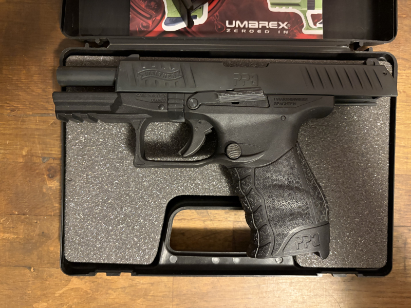 Umarex Walther PPQ M2 Schreckschuss Pistole 9mm P.A.K. schwarz – billede 5