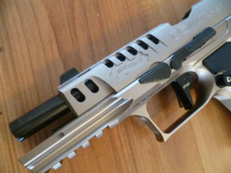 Pistole Walther Q5 Match Steel Frame Black Tie 9mm Luger – Bild 4