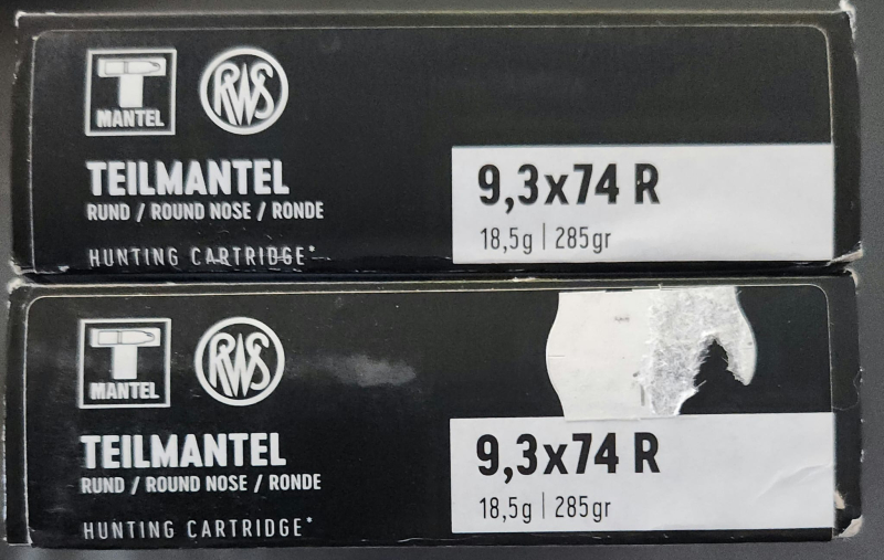 RWS - Teilmantel Rund - 9,3x74R - 40 Schuss – obrázek 2