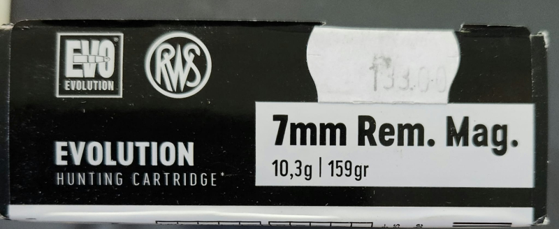 RWS - Evolution - 7mm REM MAG - 20 Schuss – obrázek 2