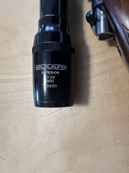 KK Kleinkaliber Büchse 22 .lfB BRNO Modell 5 m. Zieloptik Waldläufer 4 X 32 – Bild 2