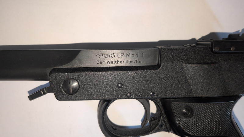 Walther LP Mod.3 Luftdruckpistole – Bild 3