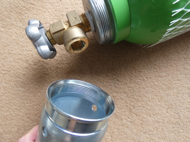 10L Pressluftflasche mit Deckel fast neuwertig kein TÜV – Bild 2