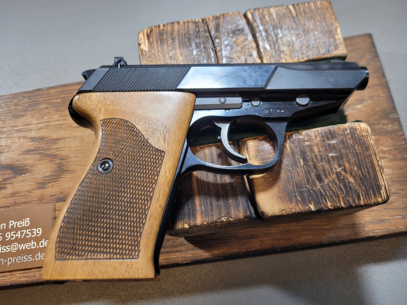 Walther P5 Pistole 9x19 Holzgriffschalen Magazine – kuva 3