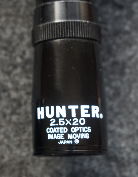 Kurzwaffen-Zielfernrohr 2,5x20 Hunter, großer Augenabstand, mit Montage für 11mm Schiene – Bild 2