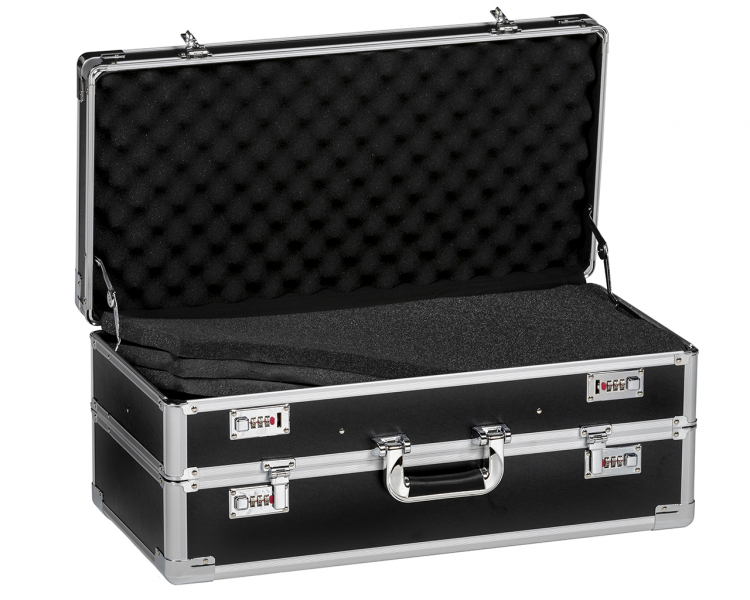 berwall FC 062 Twin N Waffenkoffer Doppel Pistolenkoffer Kurzwaffenkoffer Alukoffer case gun – Bild 3