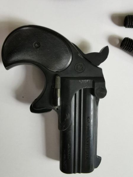noris twinny, derringer, 9mm knall/gas gepflegter zustand – Bild 2