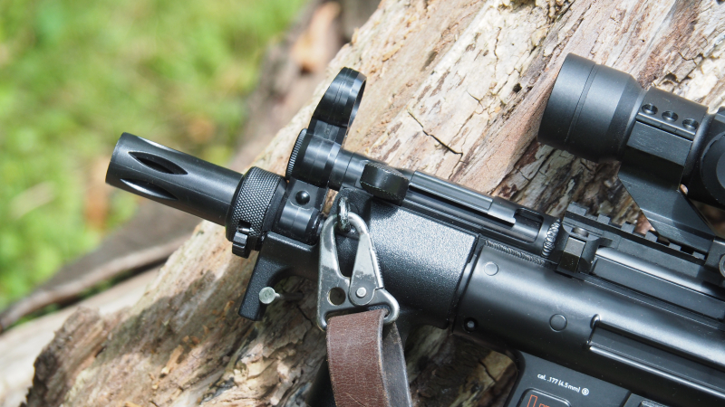 Heckler & Koch MP5k PDW, 4,5mm BB, mit LP-Zielgerät, Sehr gut ! Ungeschossen ! – Bild 3