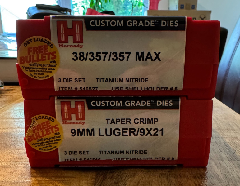 Hornady Lock-N-Load Classic-KIT Matrizensatz 9mm .357 .38 *NEU* – Bild 3