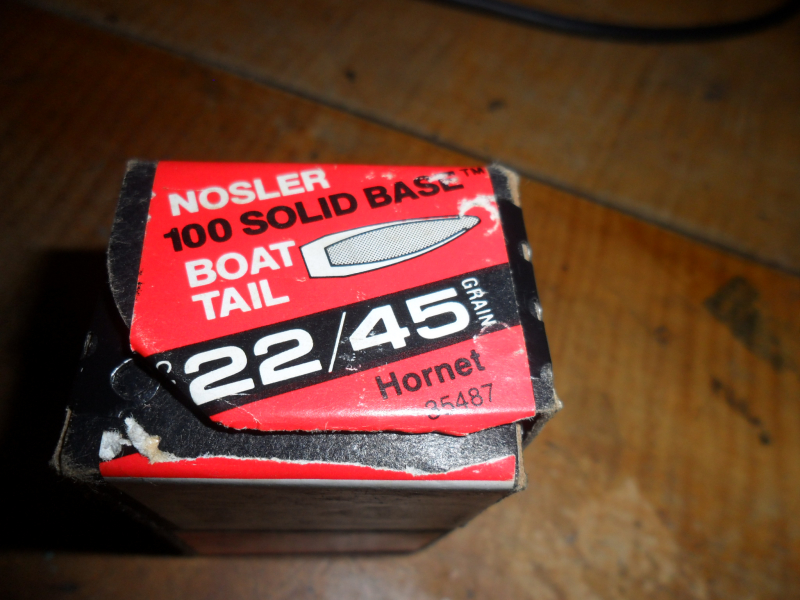 53 Stück .224 Geschosse Nosler Solid Base für Hornet 45 gr – Bild 2