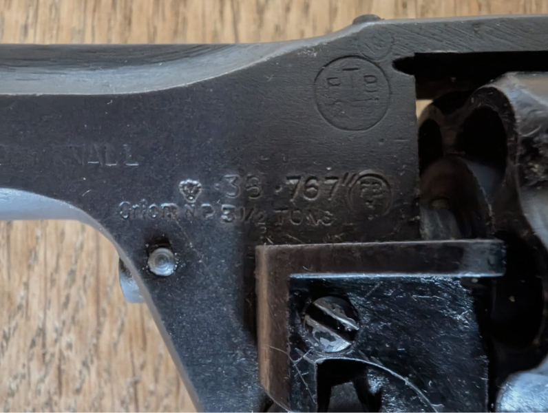 Original Enfield Revolver in 9mm Knall – Bild 4