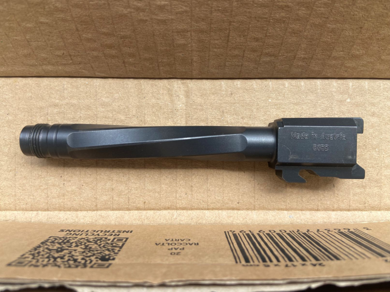 Heckler & Koch Lauf Wechsellauf für Pistole H&K HK USP P8 P8A1 mit Gewinde M13,5x1L SD Tactical 9mm – снимка 2