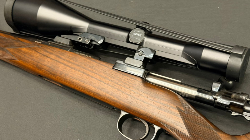 Original Mauser Werke Oberndorf Mod. 98 Stutzen | 8x57 IS | Zeiss Diatal-ZM 8x56 T* | Vollschaft – Bild 6