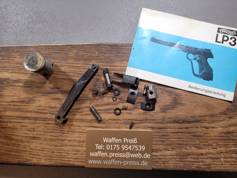 Walther LP 3 Luftpistole Kleinteile Kolben Dichtungen – Bild 2