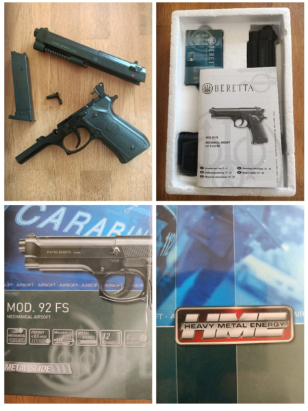 Beretta MOD. 92 FS HME Cal. 6mm – kuva 2