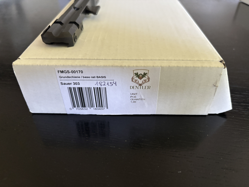 Dentler Grundschiene BASIS (Sauer 303 1 Gen.) – Bild 2