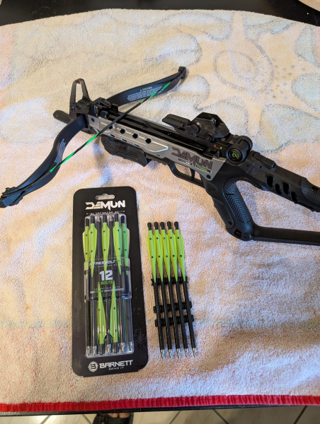 Barnett Demun Tri Strike Pistolenarmbrust Set – obrázek 2