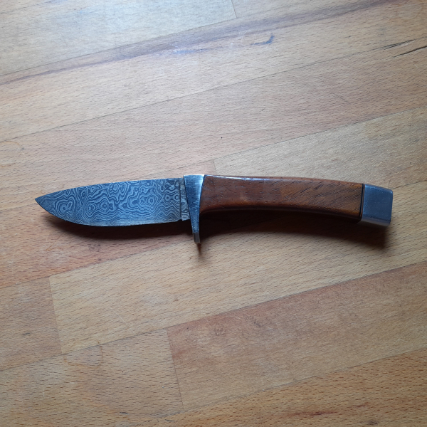 Handmade Messer mit Holz Griff, – Bild 2