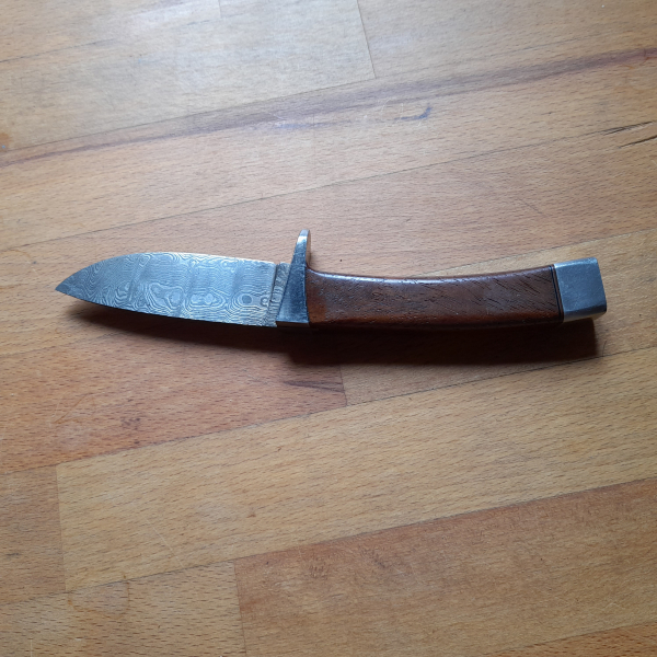 Handmade Messer mit Holz Griff, – Bild 4