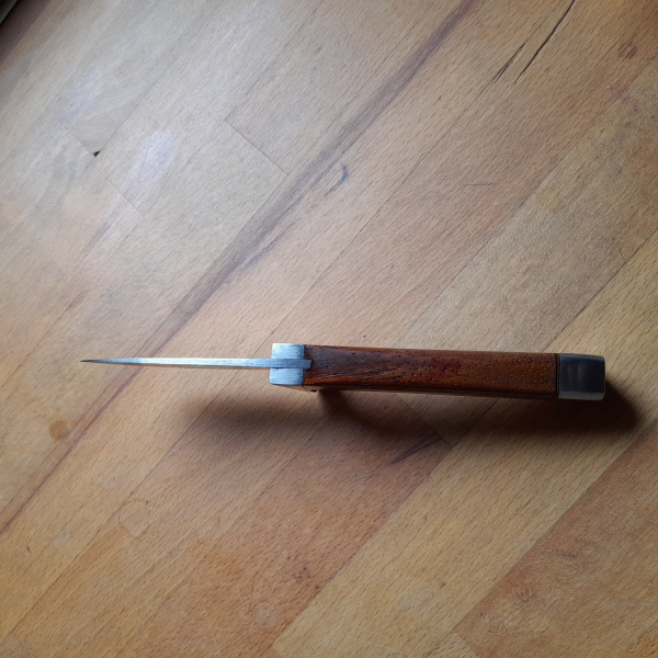 Handmade Messer mit Holz Griff, – Bild 5