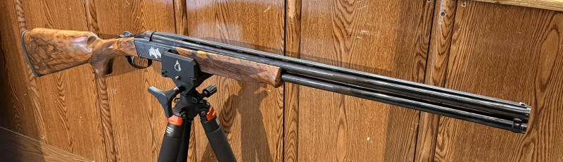 Krieghoff K-32 ( wie K-80 ) mit 76er Lauf Sporting mit Stahlbeschuss und Wechselchokes / Luxus Holz – Bild 2