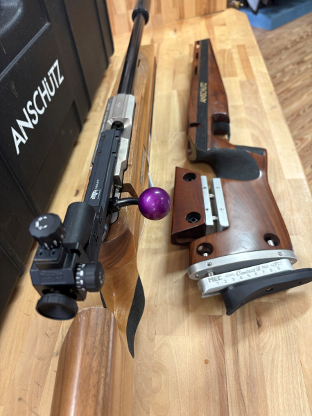 Anschütz 2007 / 2013 KK 22lr Auflageschaft und Freihand – billede 5