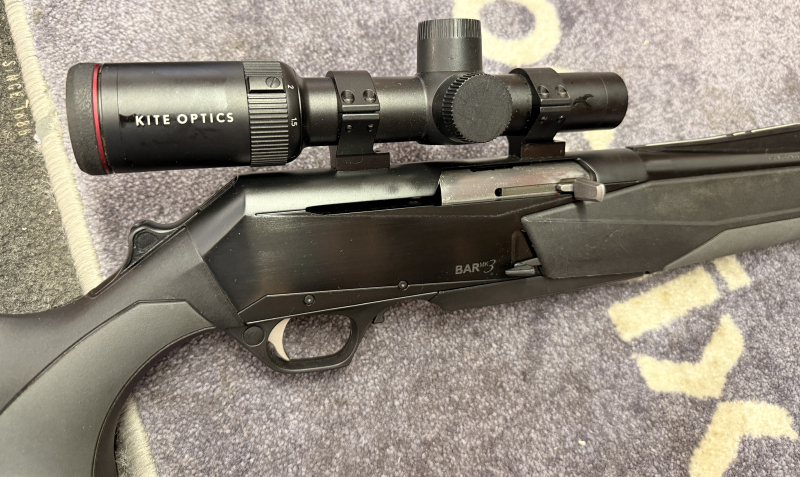 Browning Selbstladebüchse BAR MK3 cal. 308win mit Handspannung und 1-4 Drückjag ZF Leucht TOP PREIS – Bild 3